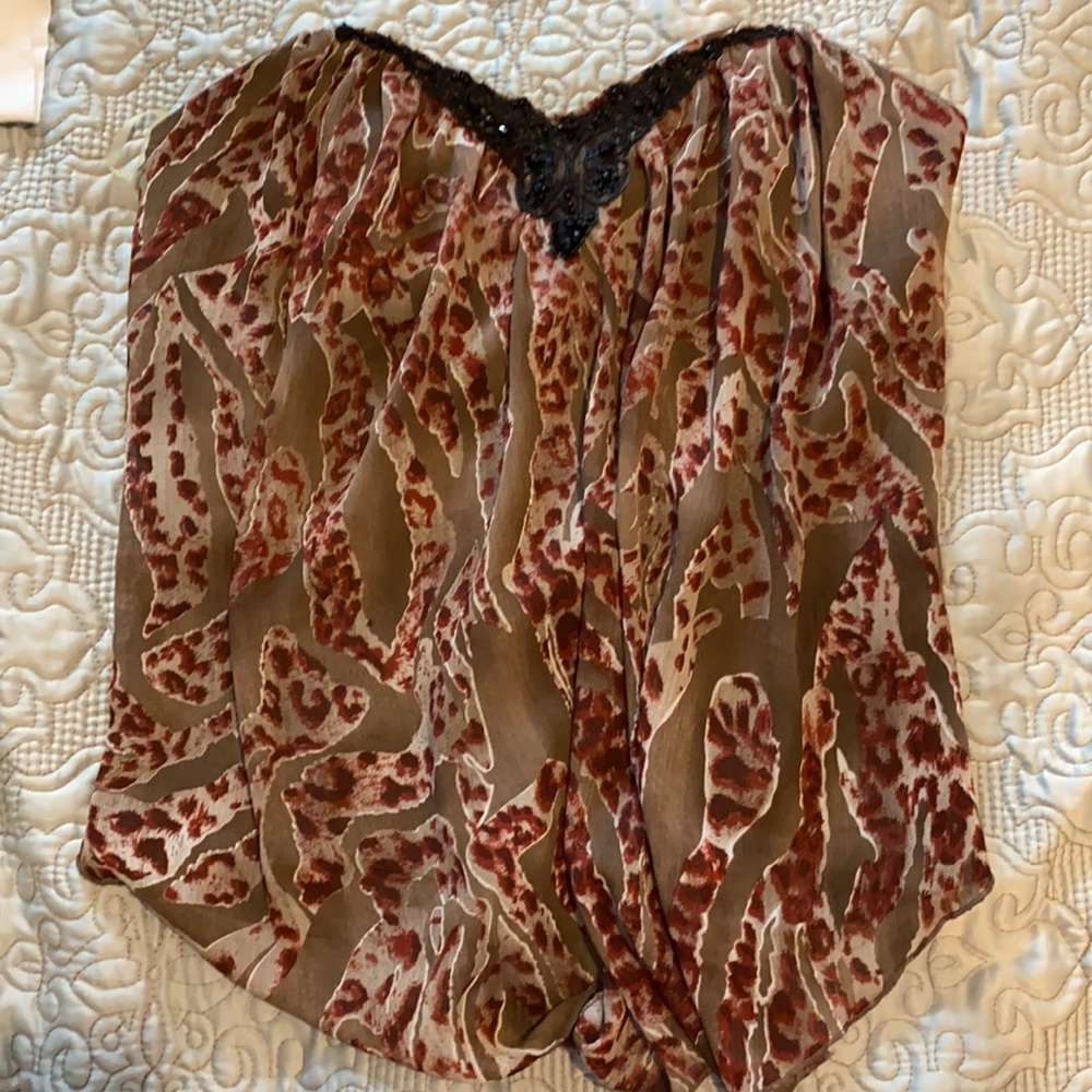 CHEETAH PRINT TOP